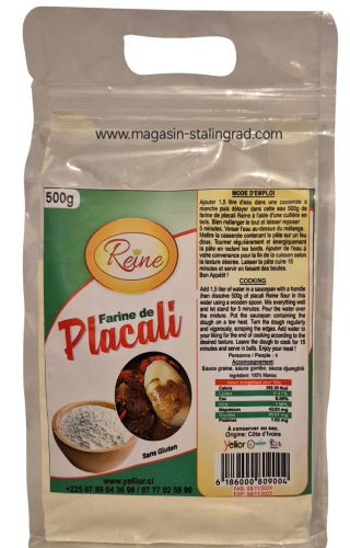 Farine de Placali, Reine (500g)