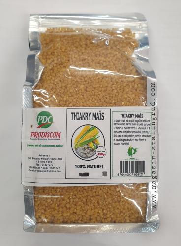 Thiakry de maïs crues (400g) 